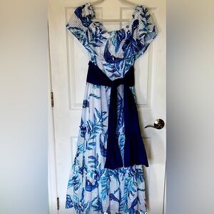 Lilly Pulitzer Sona Off-The-Shoulder Midi Dress